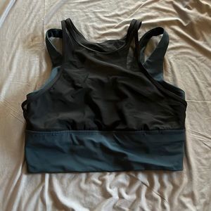 Lululemon Mesh Overlay Sports Bra